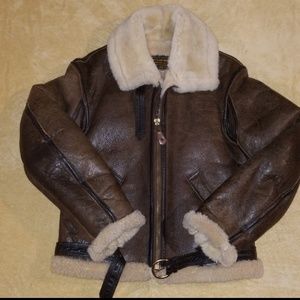Vintage Avirex Sheepskin Raf Flight 